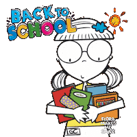 Happy Back To School Sticker