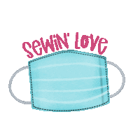 Sewing Machine Corona Sticker by Applique Market