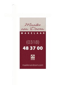 Logo Verkocht Sticker by Maaike van Doorn Makelaar