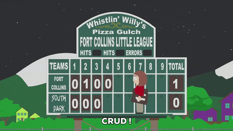 disappointed baseball GIF by South Park 