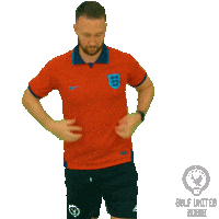 Celebrating Three Lions Sticker by Gulf United FC