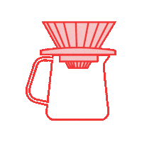 Pink Coffee Sticker