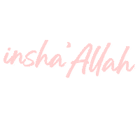 Insha Allah Islam Sticker by sunnah planner
