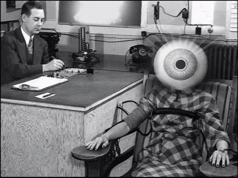 Black And White Art GIF