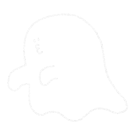 Ghost Book Sticker