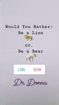 would you rather bear GIF by Dr. Donna Thomas Rodgers
