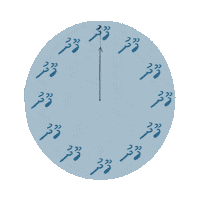 Time Clock Sticker