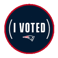 Voting Election 2020 Sticker by New England Patriots