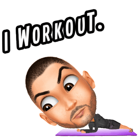 Manthonyajr I Workout Sticker by Genies