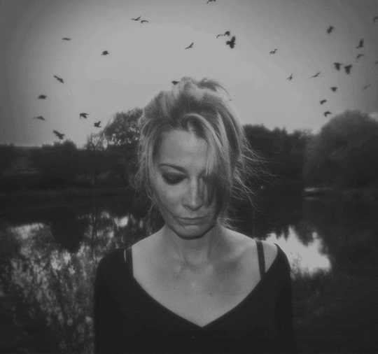 sad black and white GIF by François Dejardin