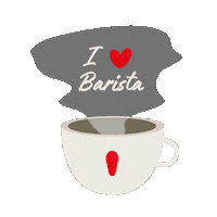 Cafe Barista Sticker by templocafes