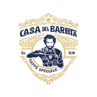 CasaDelBarista coffee cafe barista καφες Sticker