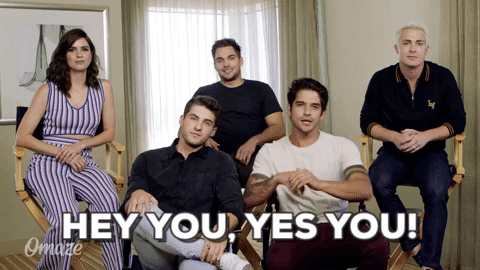 omaze giphygifmaker teen wolf tyler posey omaze GIF