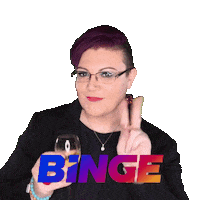 Jennnnaaayy Sticker by BINGE BOOTH