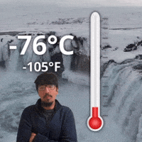 -76 °C