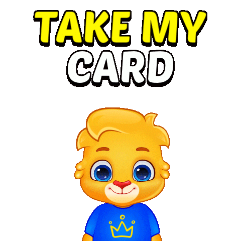 Take It Credit Card Sticker by Lucas and Friends by RV AppStudios