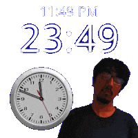 11 Pm Sticker