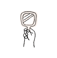 Espejo Sticker by FIBRA BRANDING