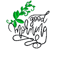 Good Morning Goodbye Sticker