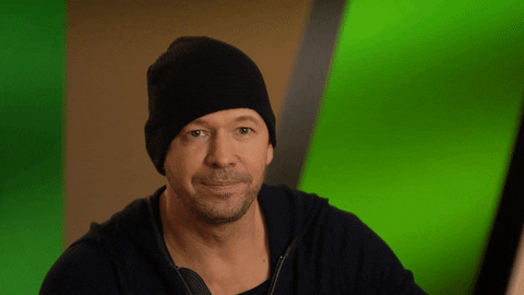 Donnie Wahlberg Oops GIF by Lifetime Telly