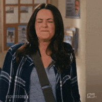 Cant Look Pop Tv GIF by Schitt's Creek