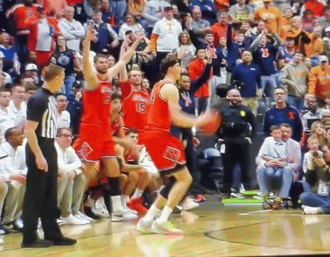RabidDawgClassic brothers illinois three pointer illini GIF