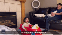Toddler and Mother Duet for 'Poop Song'