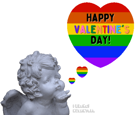 Valentines Day Gay Sticker by Pelangi Nusantara