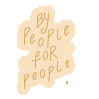 People Love Sticker by Keva Epale