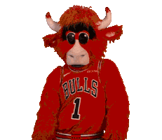Benny The Bull Dance Sticker by Chicago Bulls