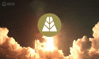 To The Moon Crypto GIF by Eco