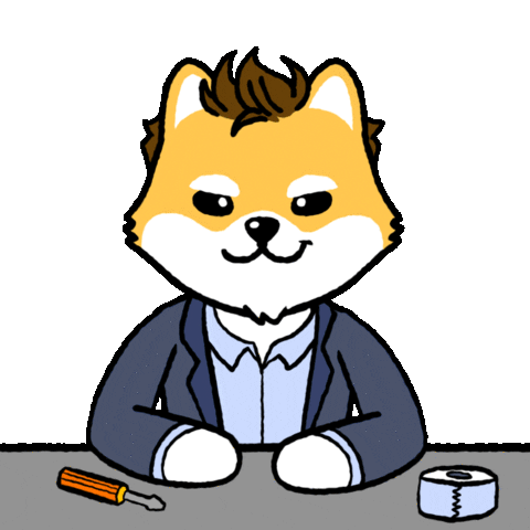 Crypto Doge Sticker by Dogelon Mars
