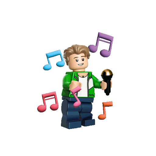 3D Toy Sticker by LEGO