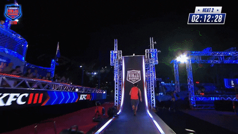 Flying Channel 9 GIF by Australian Ninja Warrior