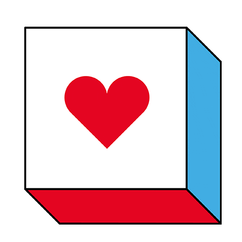 Heart Brand Sticker by KissKissBankBank