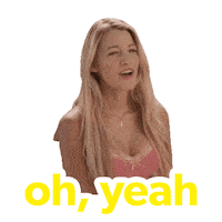 Oh Yeah Wow Sticker by Blake Lively Fan