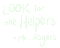 CWCEd caring cwc helpers mr rogers Sticker