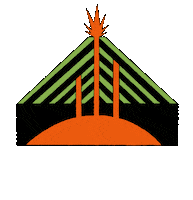 ellanmwebb volcano geography geology ella webb Sticker