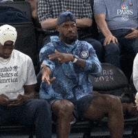 Lebron James Sport GIF by NBC Olympics