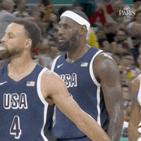 Lebron James Sport GIF by NBC Olympics
