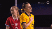 Hayley Raso Celebration GIF by Football Australia