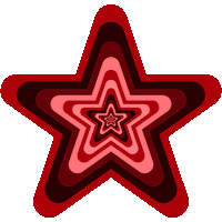 excited star struck Sticker