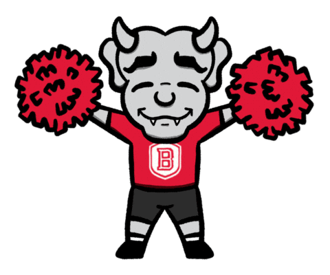 Kaboom Sticker by Bradley University