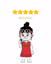 5 Stars GIF by Zhotcita