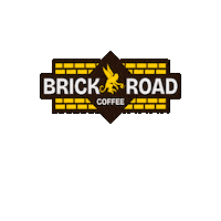 Brickroadcoffee brc brick road brickroad brick road coffee Sticker