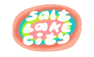 Salt Lake City Utah Sticker by Lindsay Arakawa