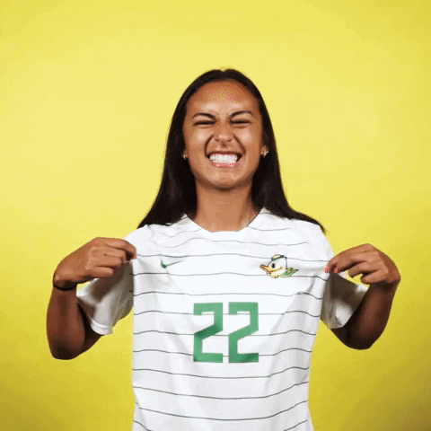 OregonDuckAthletics giphyupload oregon soccer oregon ducks soccer caitlyn mcculloch GIF