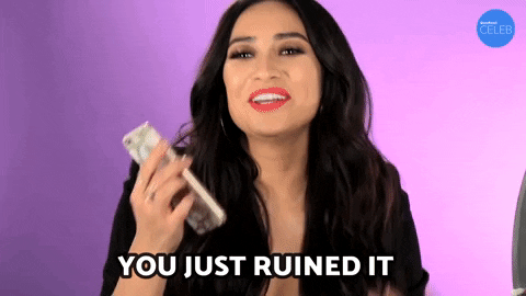 Frustrated Shay Mitchell GIF by BuzzFeed