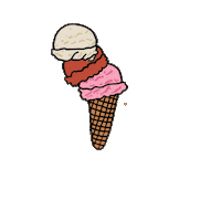 mobiheat dance rap ice ice cream Sticker