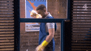 Hair Window GIF by Hollyoaks